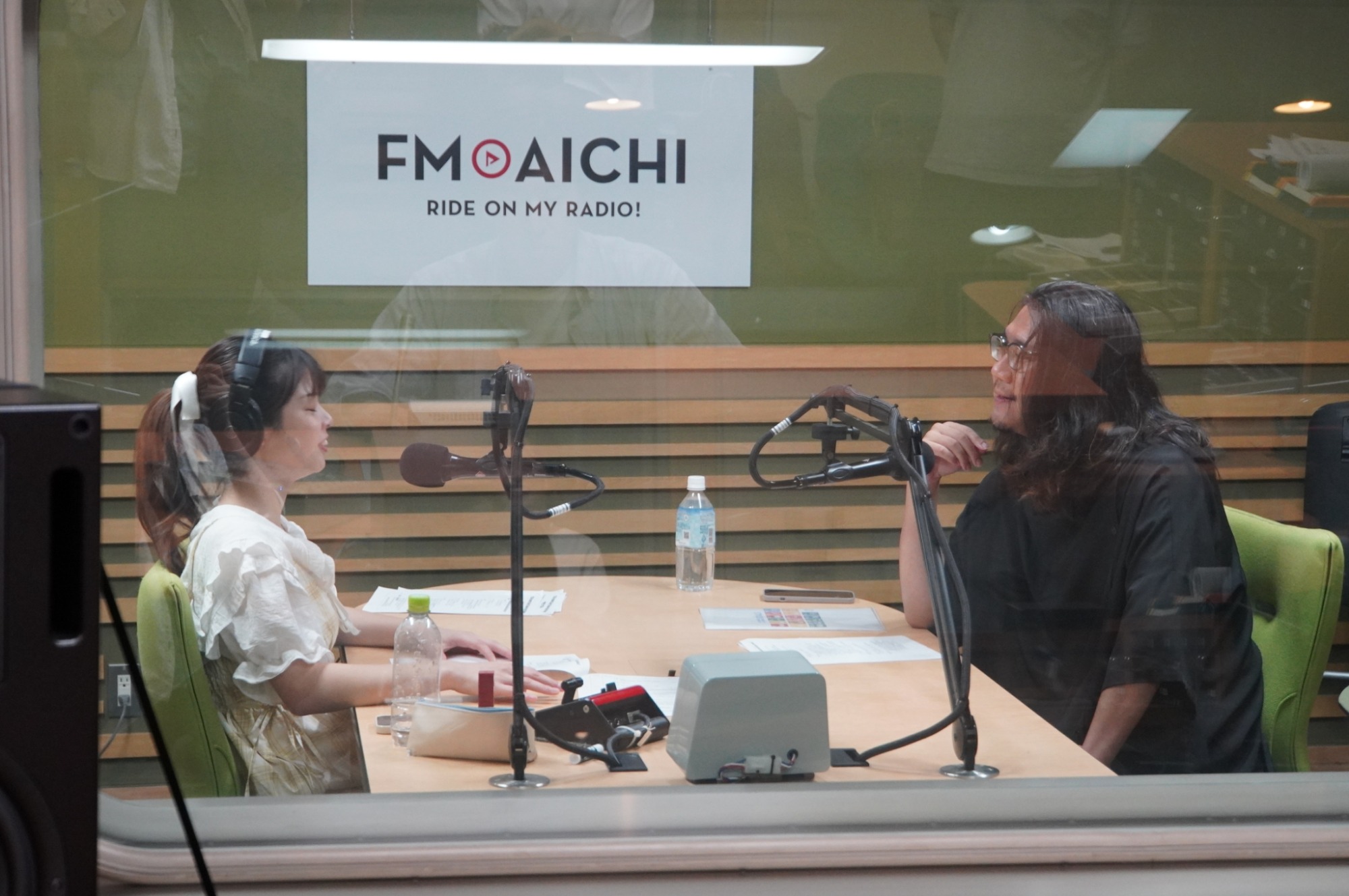 FM-AICHI収録に佐藤フミシゲがゲストで登場